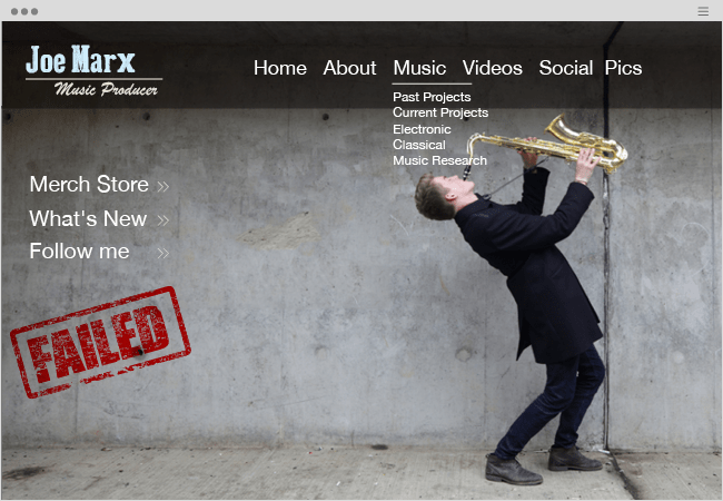 網站設計中的六大常見錯誤