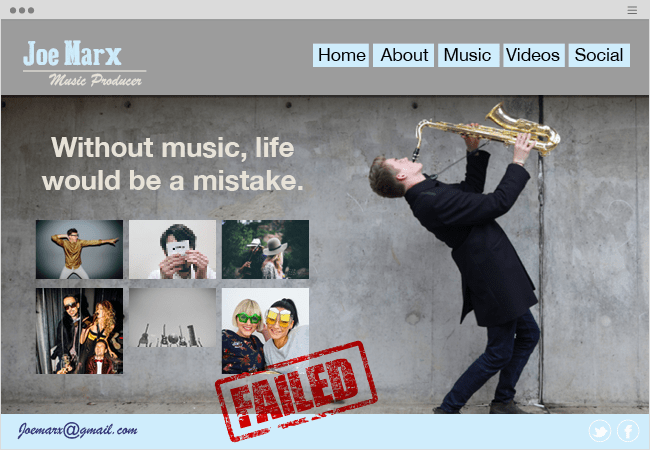 網站設計中的六大常見錯誤