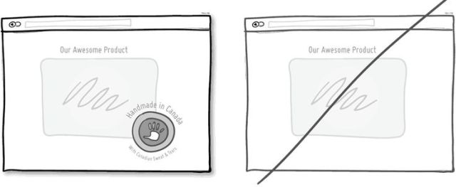 說明產品的產地，增加與他牌的差異