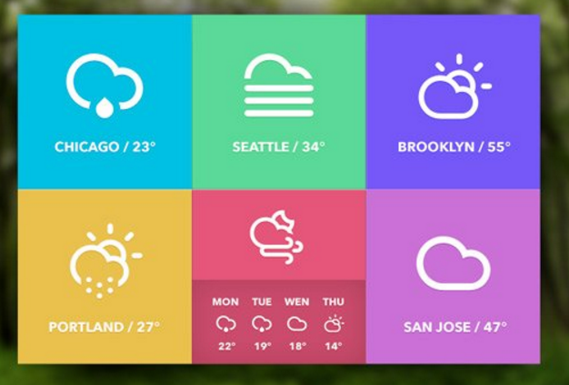 色彩扁平化網站設計風格的優點